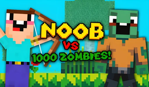 Noob Vs 1000 Zombies