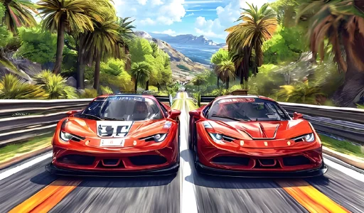Racing For 2 Players