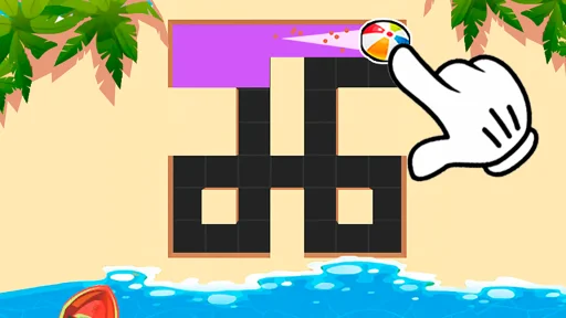 Solve the maze