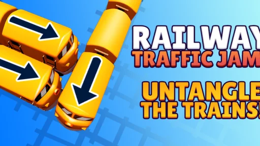Railway Traffic Jam! Untangle the Trains!